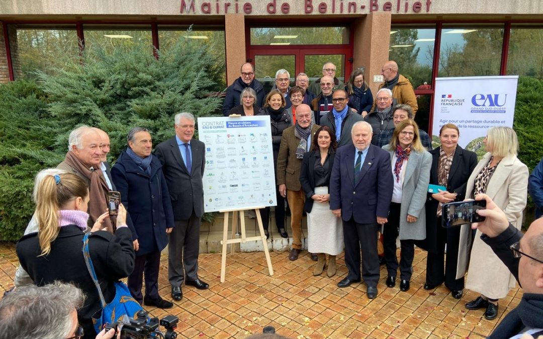 Signature d’un engagement fort pour l’eau et notre environnement